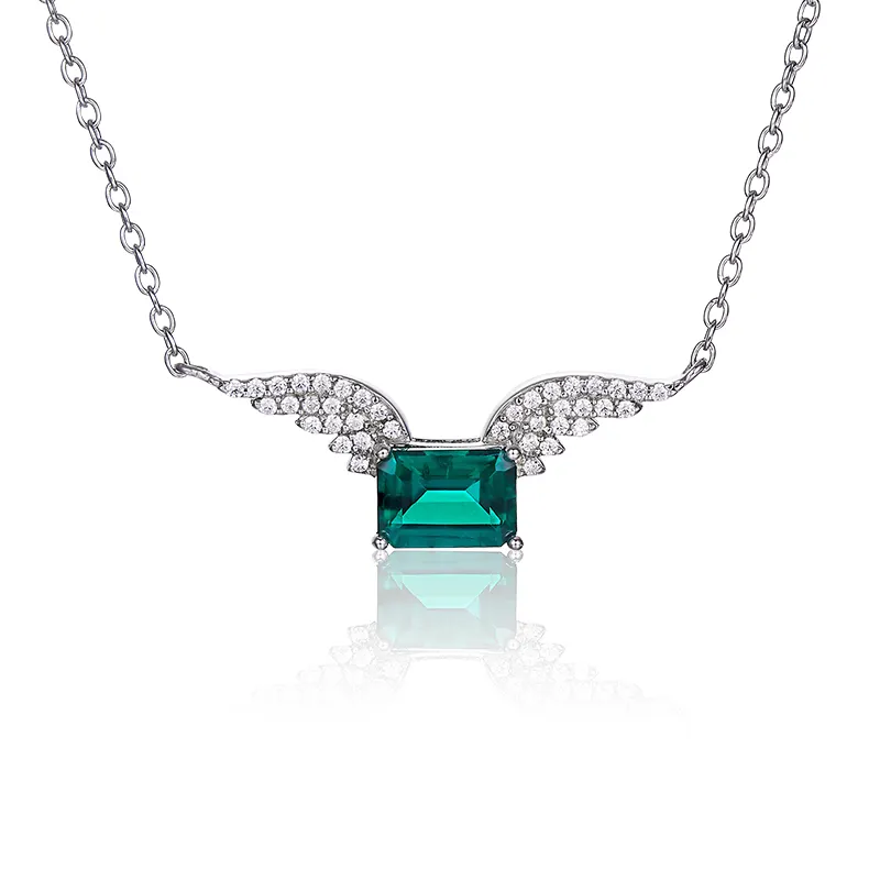 S925 Silver 3g Platinum Plated 0.9ct Lab-Created