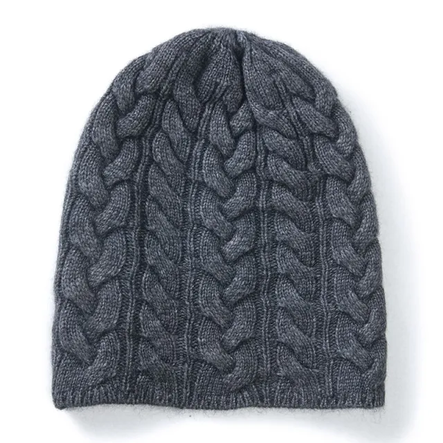 Women's Versatile Baotou Ear Protection Warm Hat Dark Grey - Shop at LoveMi