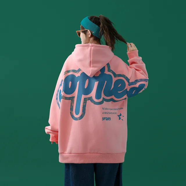 American Style Fried Street Sweater Women Spring And Autumn Thin Loose Korean Style Sweet Cool Jacket Pink - Shop at LoveMi