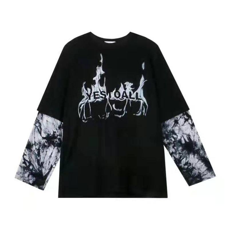 Title 5, Sweat-shirt rétro style streetwear sombre, parf...