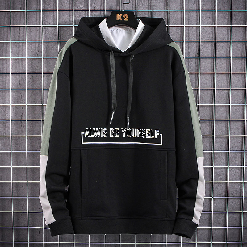 Title 4, Mens Hooded Pullover Sweatshirt