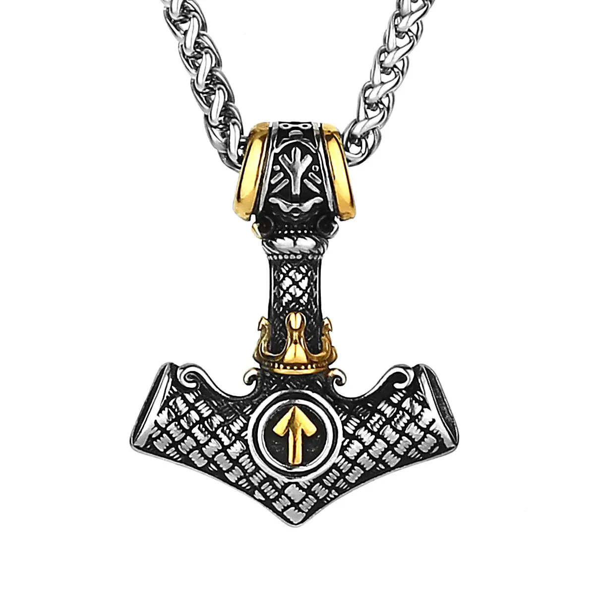Men's Fashion Stainless Steel Pendant Necklace