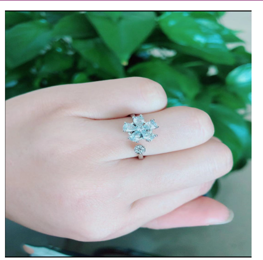 Модное вращающееся кольцо The Same Sweet Butterfly