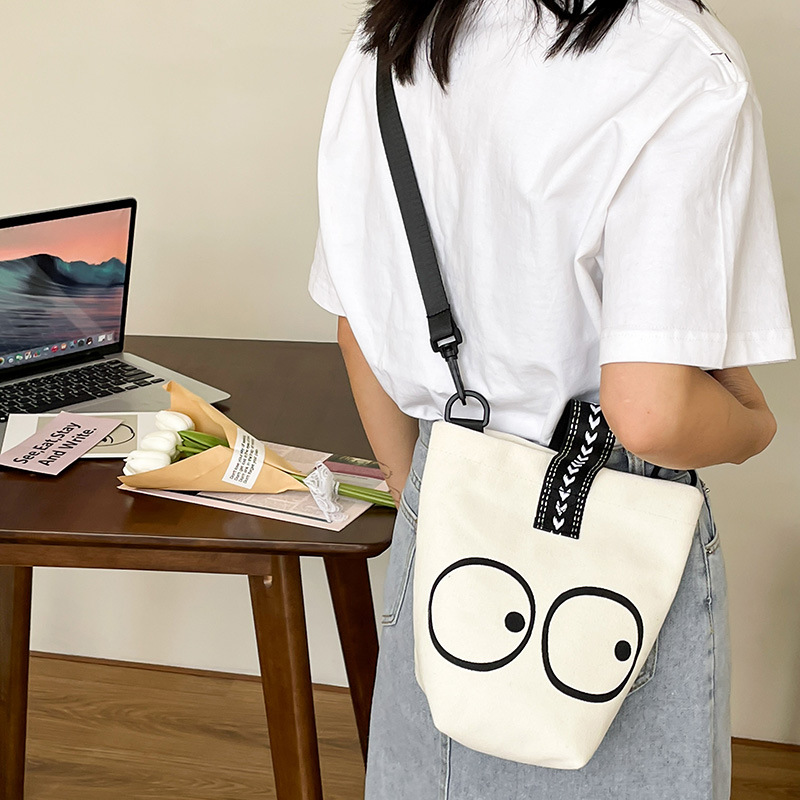 Canvas Bag For Women's Versatile Carrying