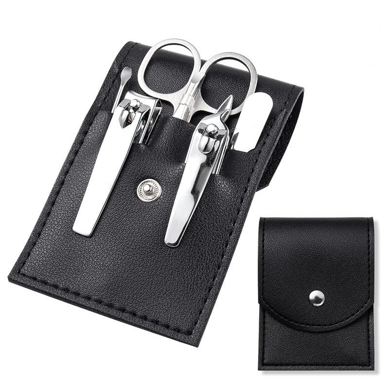 Black leather 7pcs set