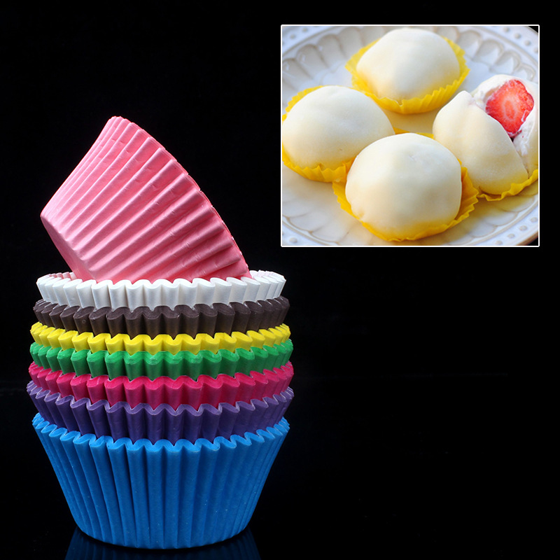 Title 5, Pvc Barrel Solid Color Baking Muffin Cake Paper...