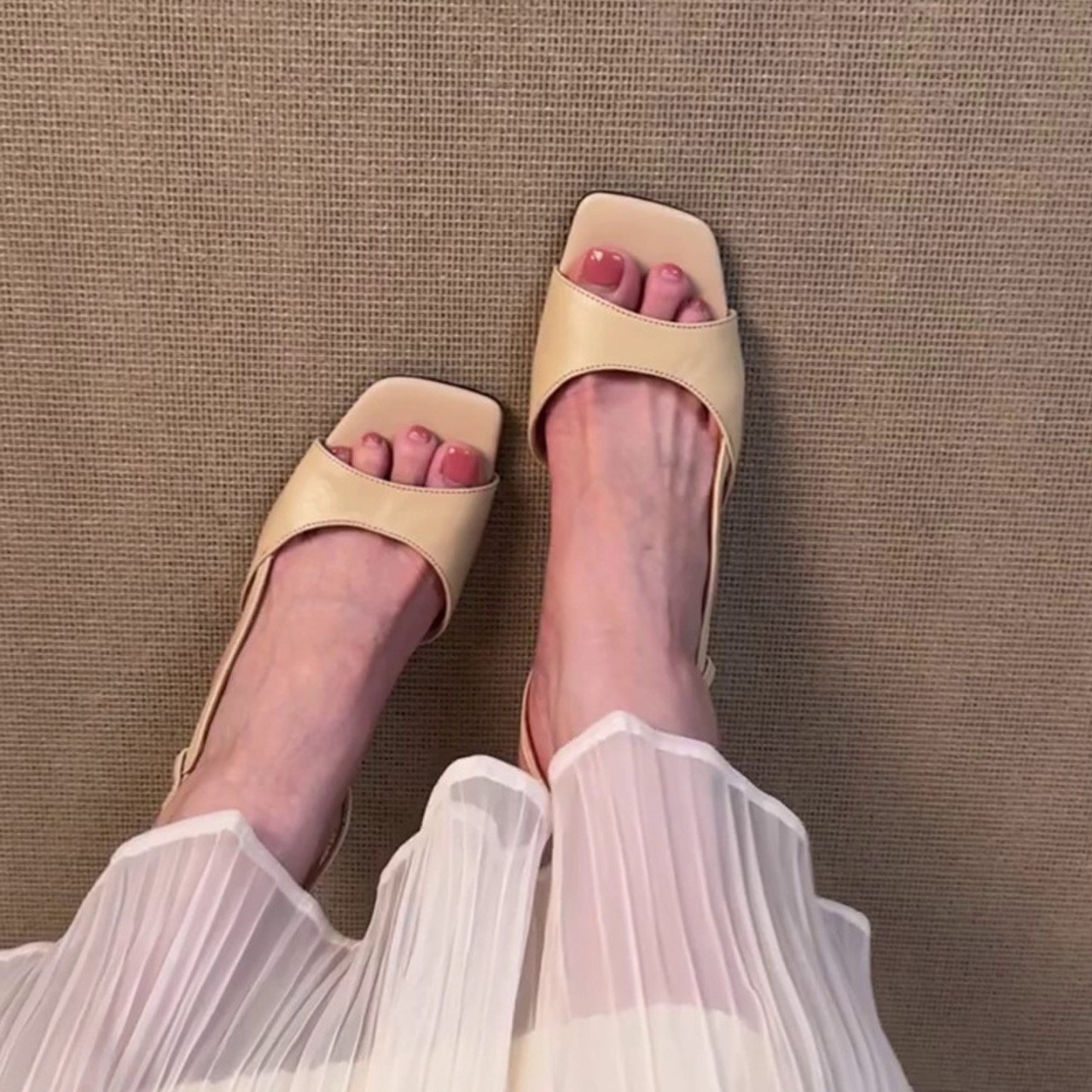 Square Toe Stiletto Sandals, picture 5 of 5