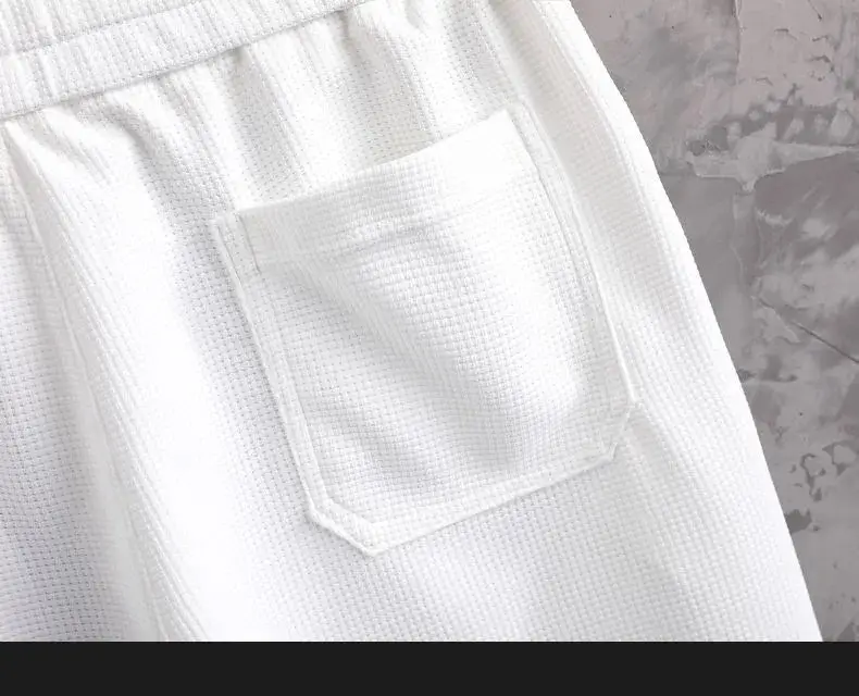 Summer T-shirt Casual Shorts Fashion Brand Ice Silk