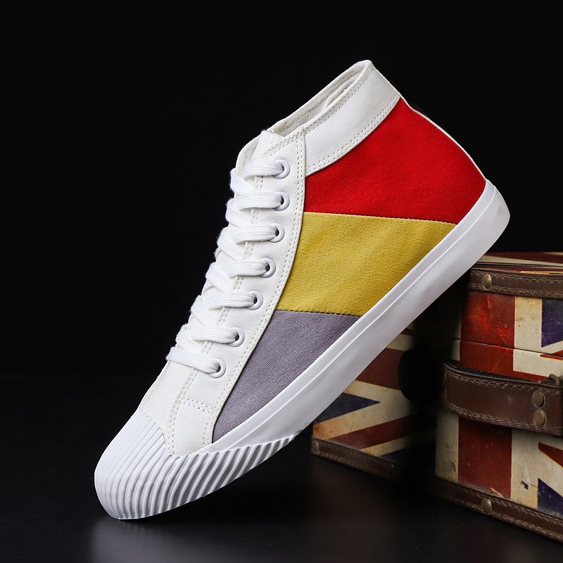 Title 3, Shell Head Canvas High-Top Herrenschuhe