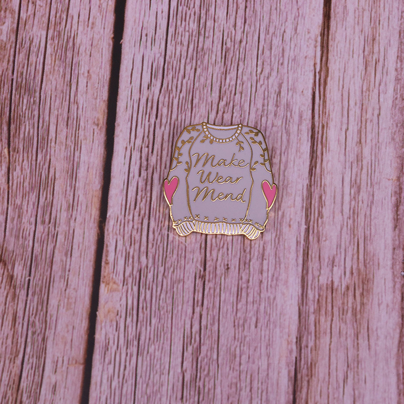 New Creative Sweater Patching Knitting Craft Badge