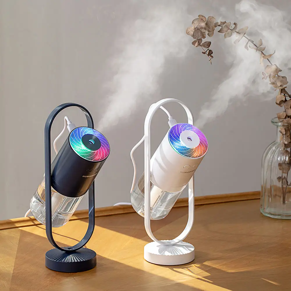 200ml Portable Colorful Light Humidifier USB Rechargeable Car