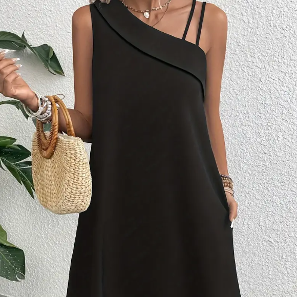 Women Elegant Sleeveless Dress For Spring & Summer