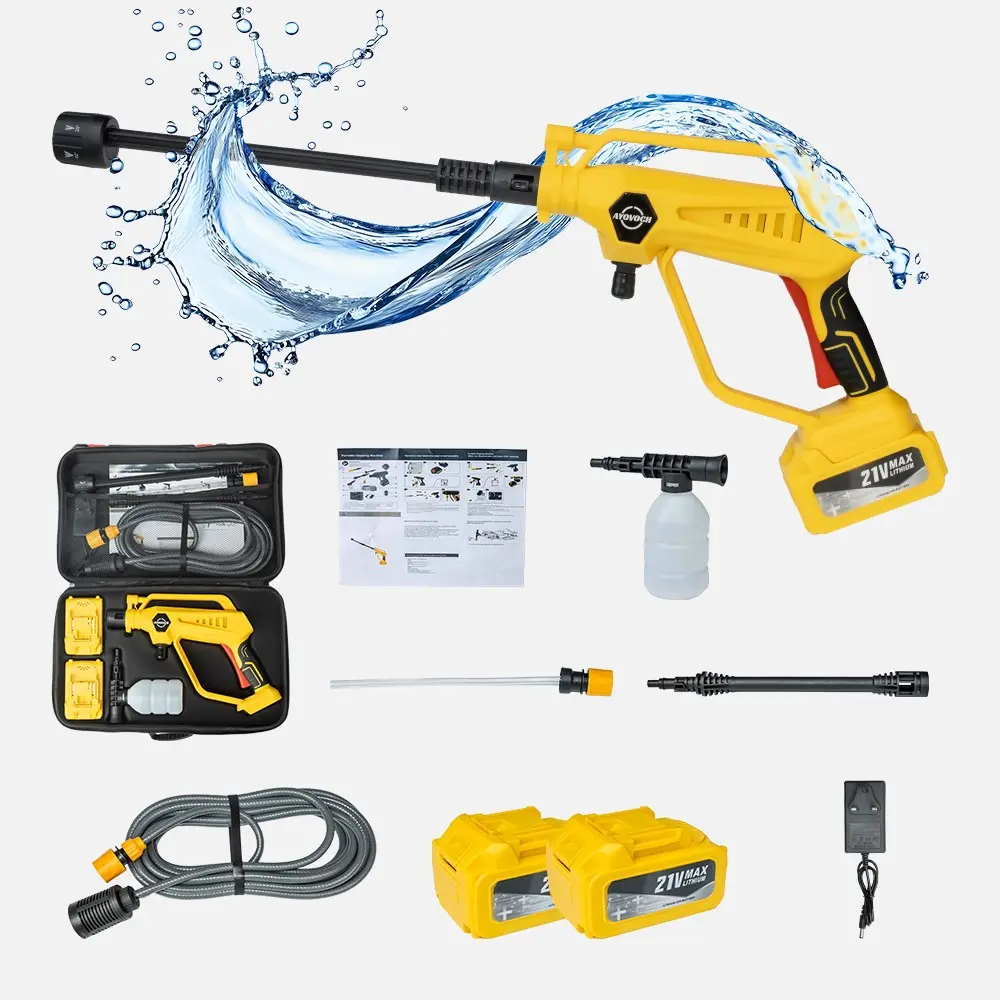 4000W Cordless Car High Pressure Washer Jet