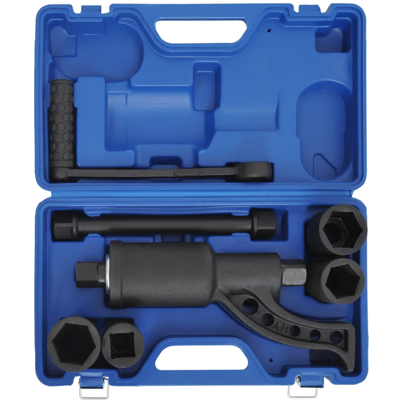 Heavy Duty Torque Multiplier Wrench Set, Amplifie Lug Nut Remover,  Labor Saving Wrench Tool With Carrying Case