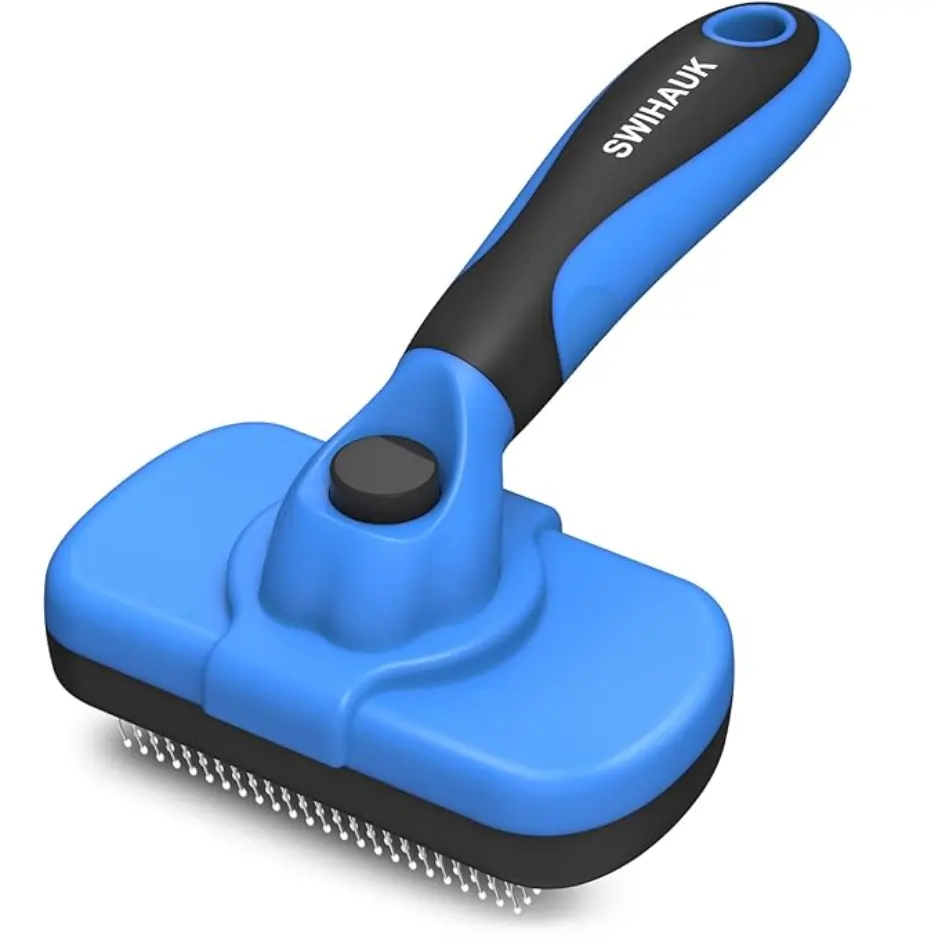 Swihauk Self Cleaning Slicker Brush Skin Friendly