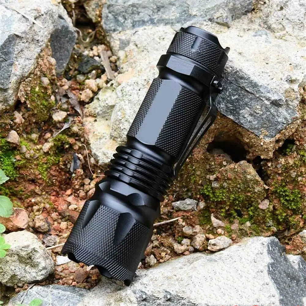 LED Mini Telescopic Zoom Rechargeable Strong Light