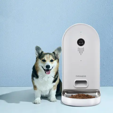 Smart Cam Pet Feeder Cat Dog Automatic Remote Wifi
