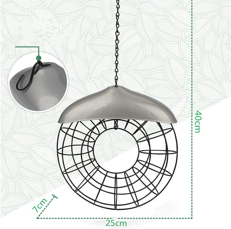 Title 4, Metal Hanging Washable Outdoor Feeder