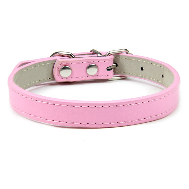 Title 13, Durable and comfortable PU leather pet collar, ...