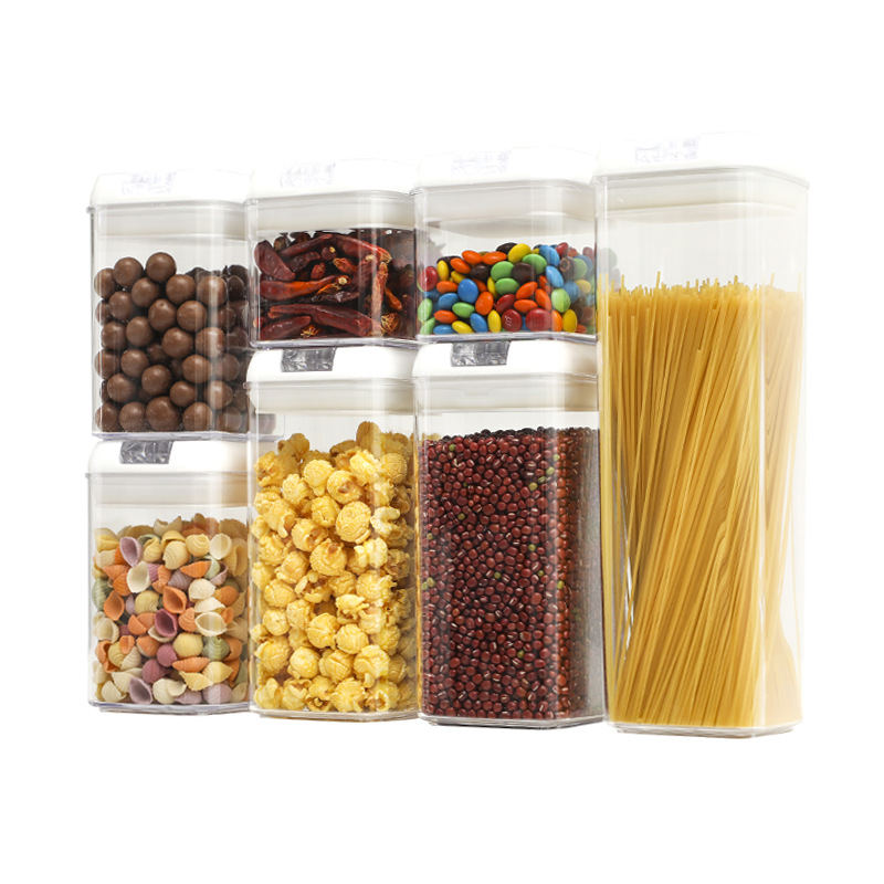 Title 8, Cereals Press-type Food Preservation Plastic Va...