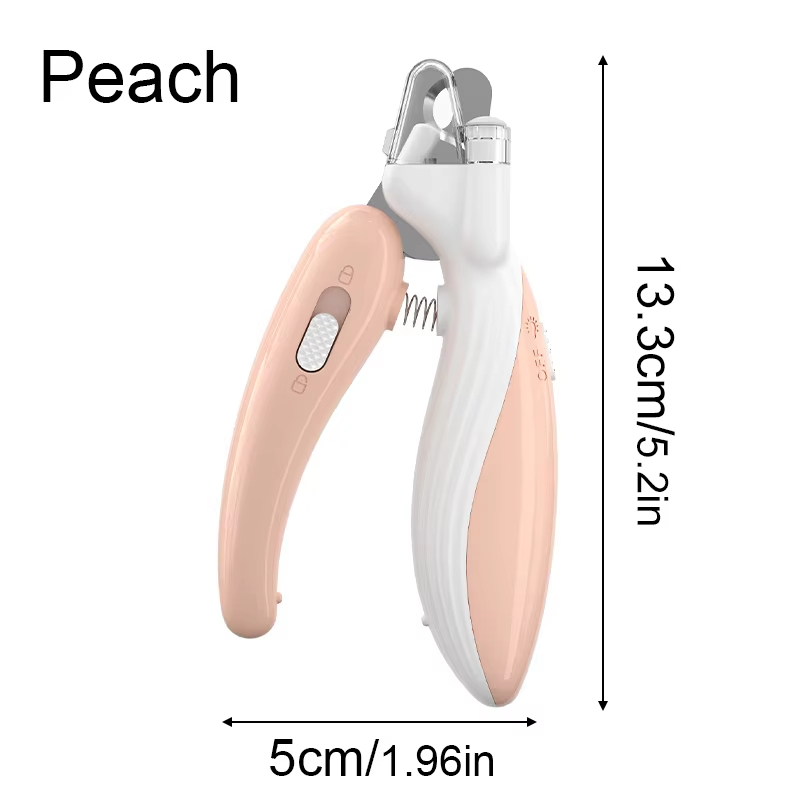 Cute Pets Nail Clippers Labor Saving Dogs Nail Clipper Scissors Professional Pet Nail Clippers Cat Nail Trimmer Labor Saving Pet Claw Grooming Scis... Pink - Shop at LoveMi