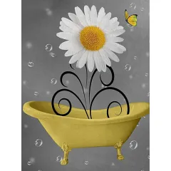 Diamond Painting 5D Embroidery Rhinestone Vase Picture Mosaic Home Decor - White - View 1