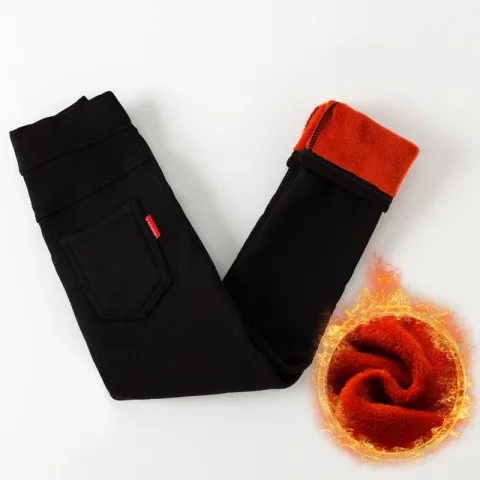 Children's Winter Clothes Padded Warm Pants for Boys