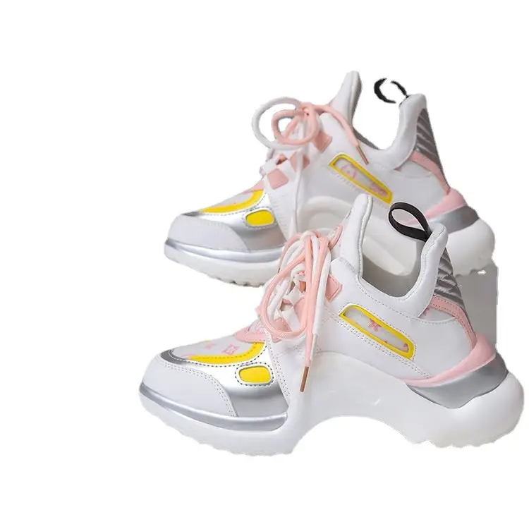 New Thick-soled Casual Sports Running Old Single Shoes Women