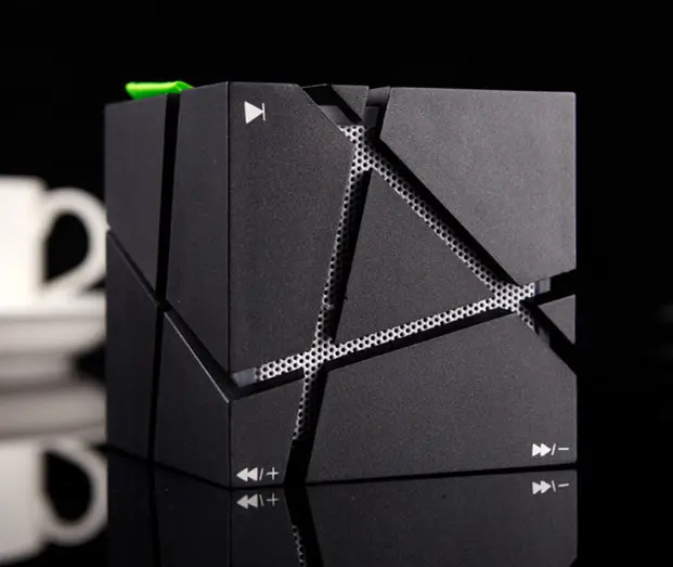 Cube Bluetooth Speaker Creative Colorful Lights Mobile