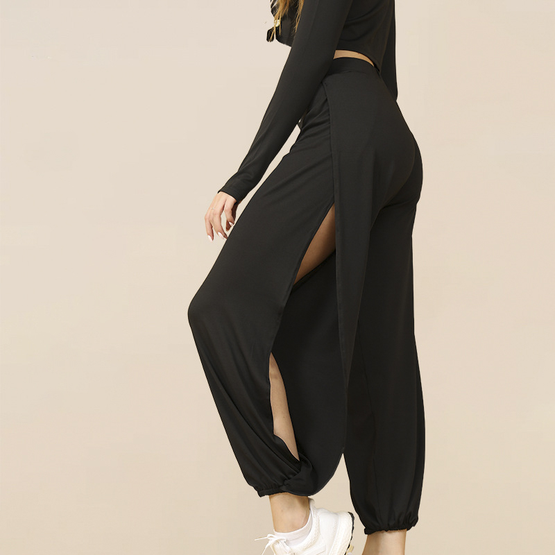 High Slit Casual Pants