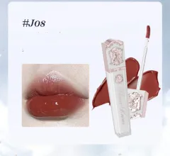 Flower Know Crystal Jelly Lip Glaze Mirror Moisturizing Lipstick - J08 - View 1