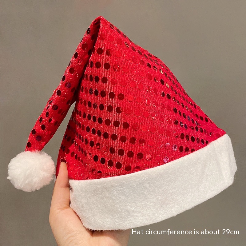 Sequined Christmas Hat