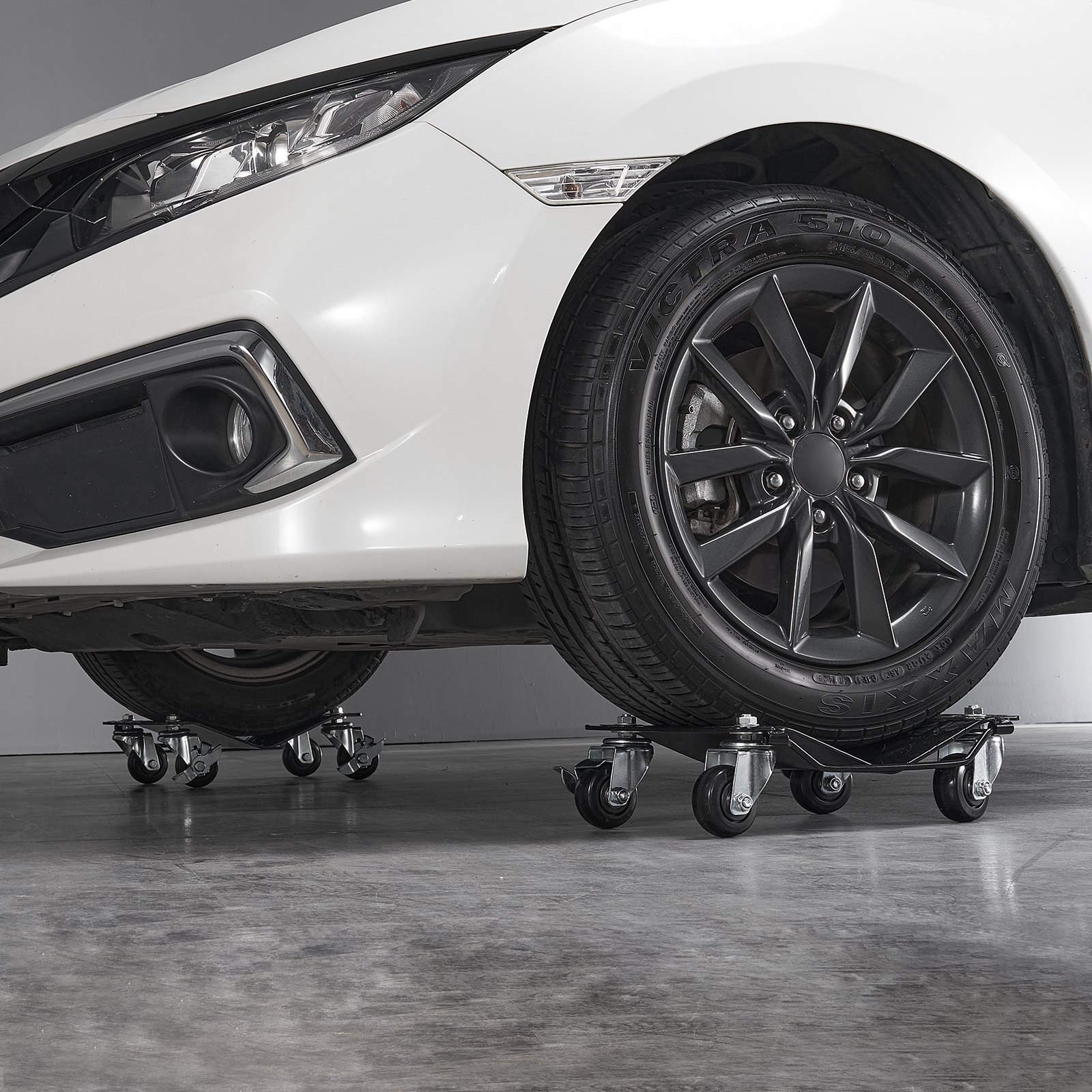 VEVOR Wheel Dolly, 6000 Lbs 2722 Kg Car Moving Dolly, Wheel Dolly Car Tire Stake Set Of 4 Piece… image 4