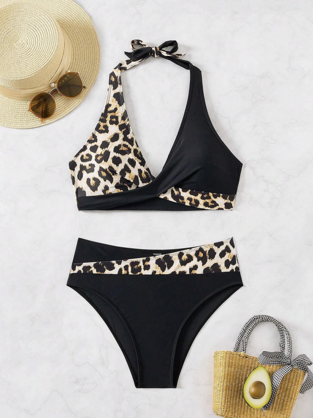 Women's Two-piece Casual Swimsuit P263-09 - Image 4