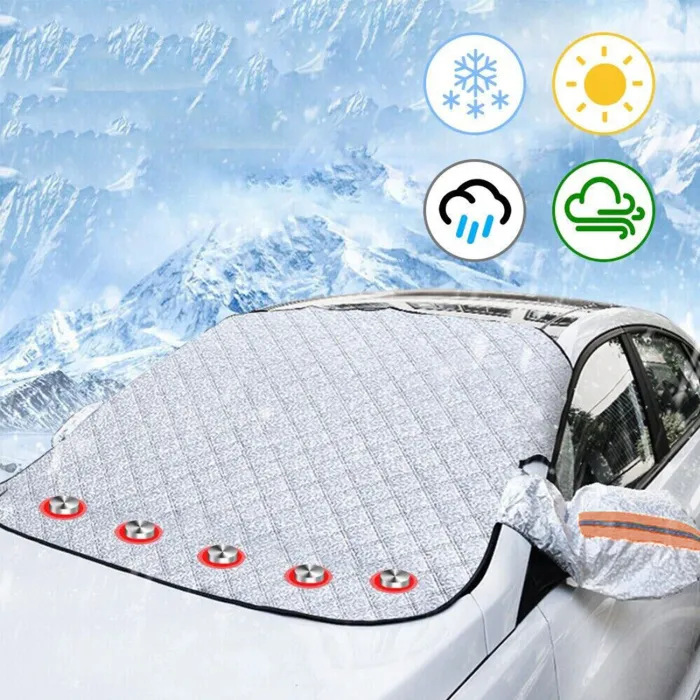 Magnetic Windshield Snow Cover - detail photo 11