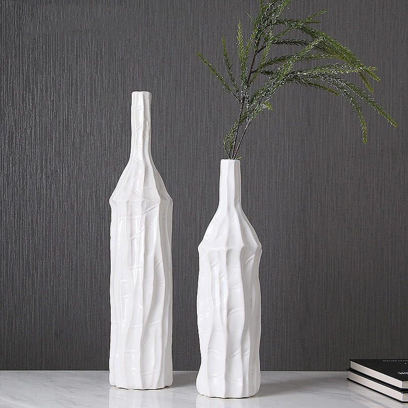 Creative Minimalist Pointed Vase Decoration Fashion Home Crafts Ornaments