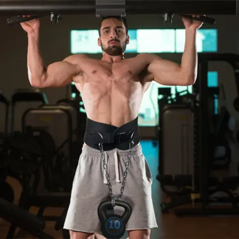 Belt Men's Pull-up Single Parallel Bars Gym Increased Barbell