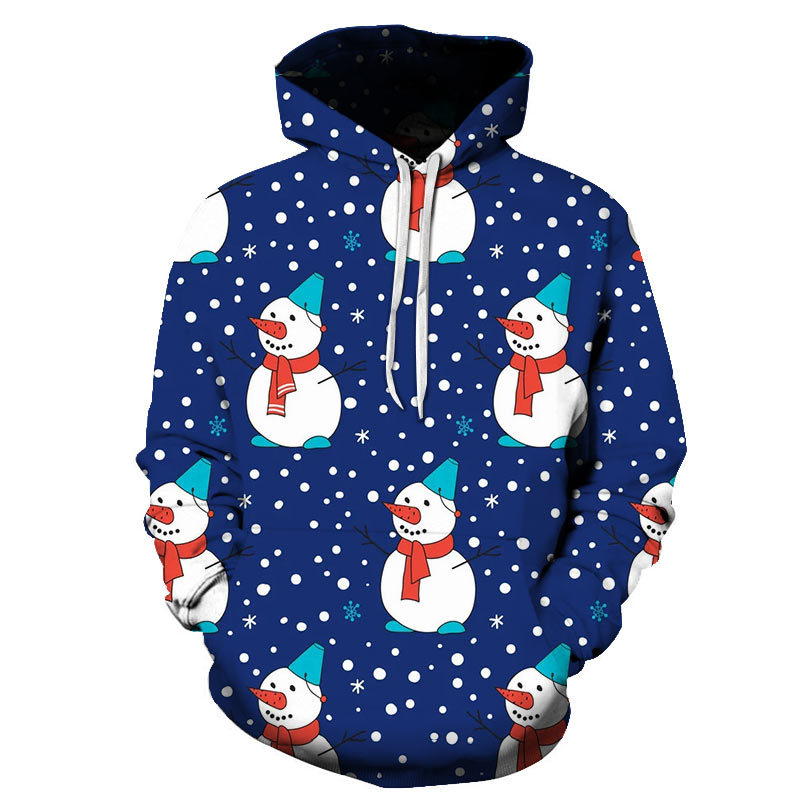 Title 12, Herensweatshirt met kerstprint en lange mouwen ...