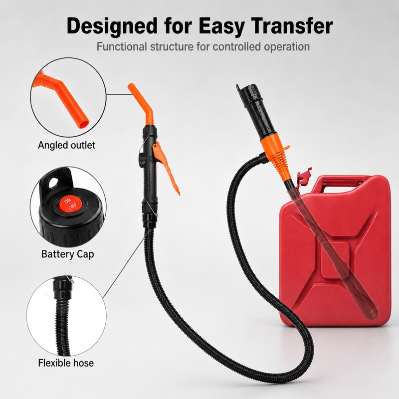 Transfer Pump Multipurpose Differential Fluid Portable Oil Change Tool — image 7