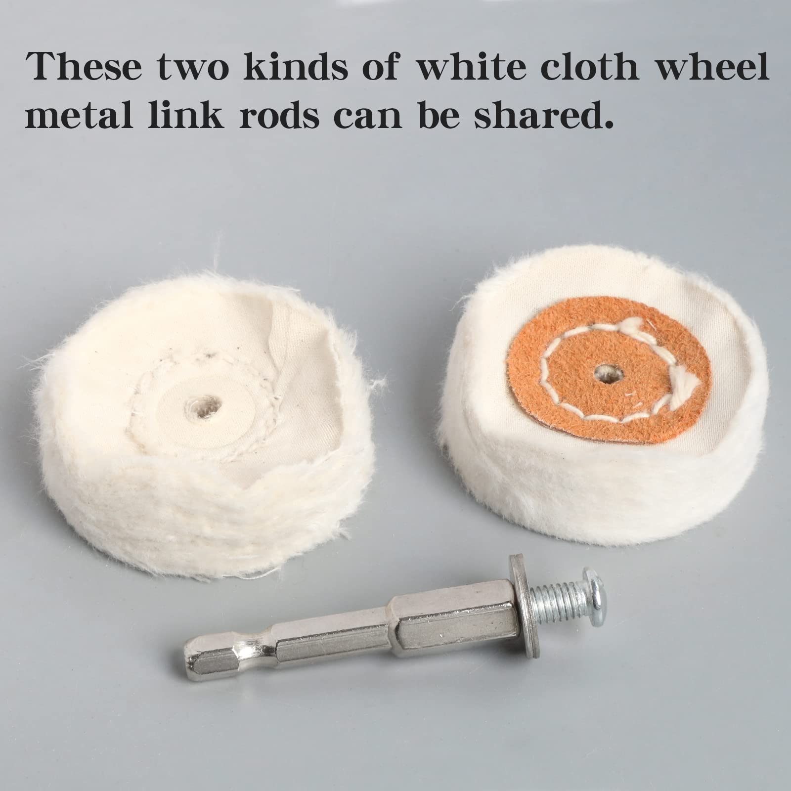 14-piece Polishing Cloth Wheel Set