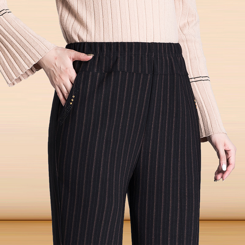 Title 7, Casual Straight-Leg Pants for Middle-Aged and E...