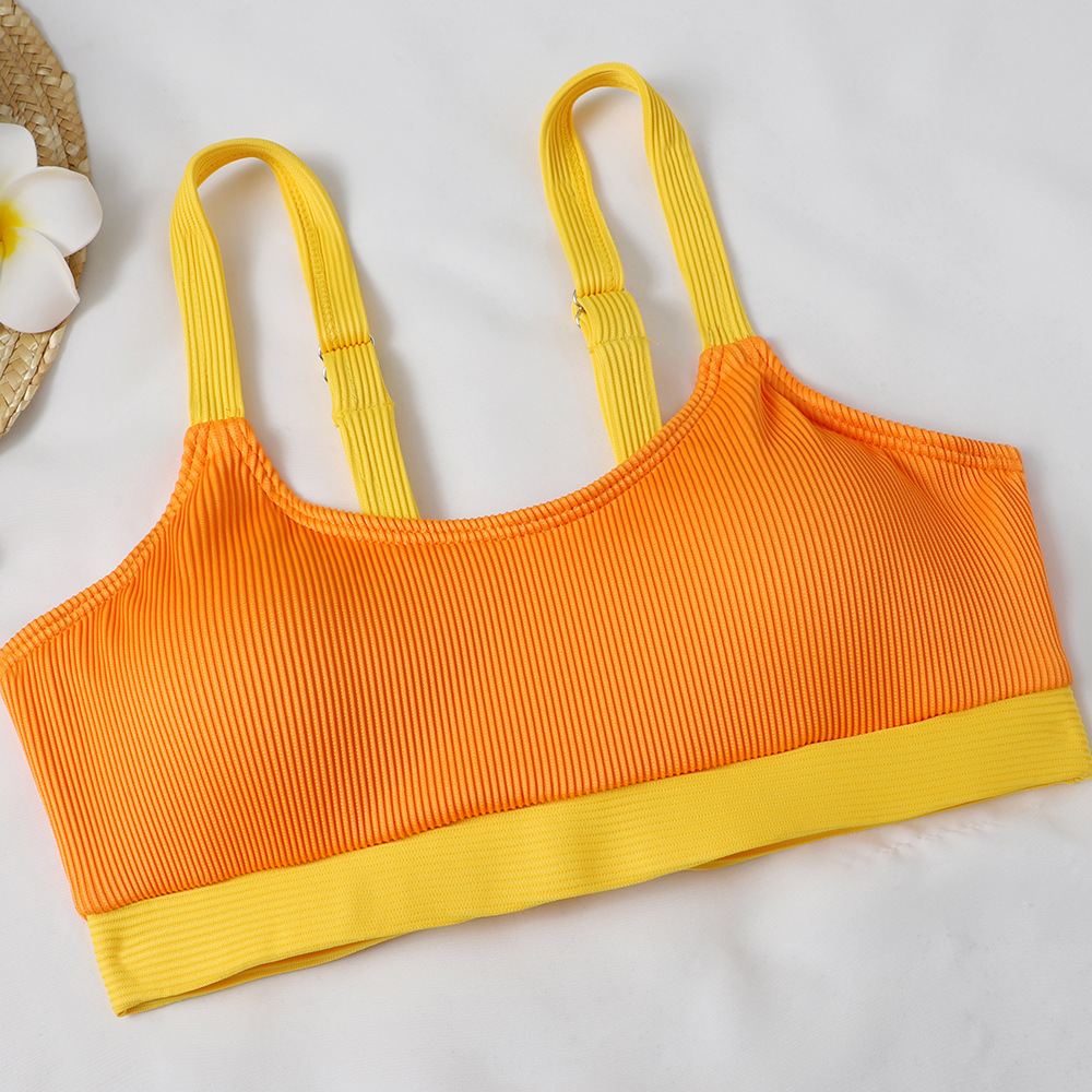 New Special Cloth Thread Sunken Stripe Bikini For Women - Image 24