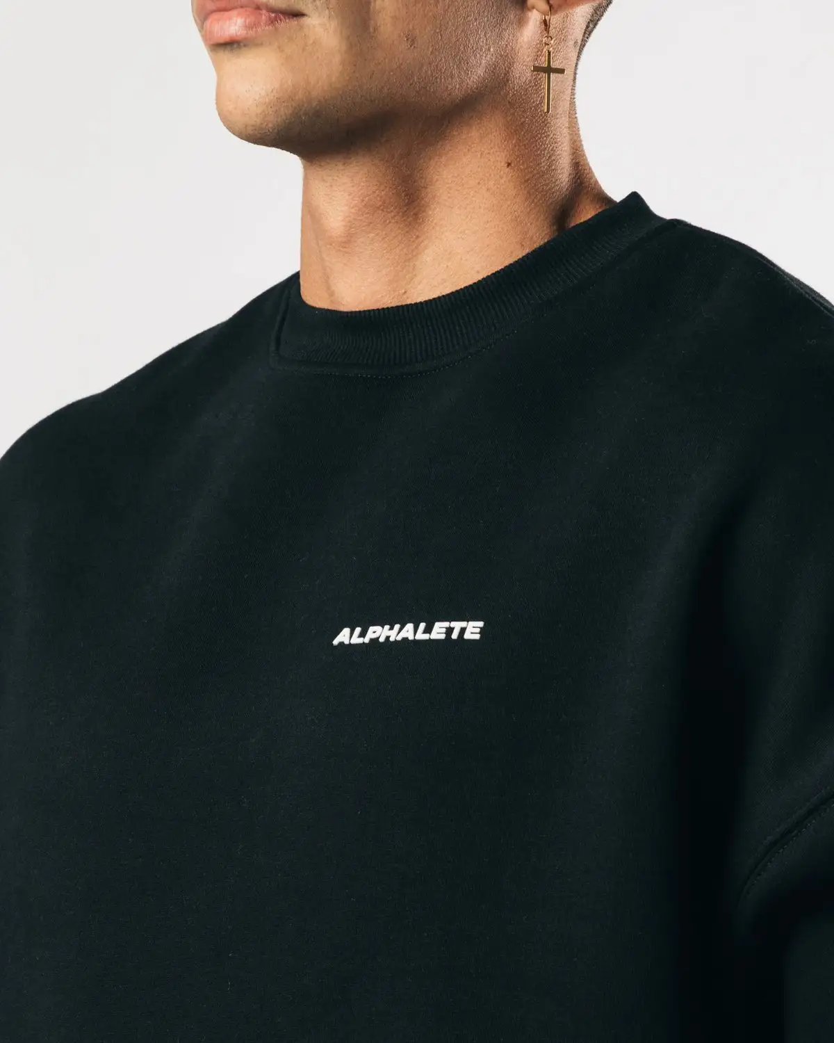 Round Neck Pullover Loose Plush Thickened Long Sleeve