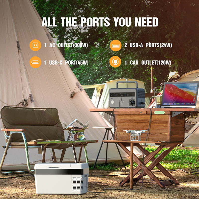 Outdoor Mobile Power Supply 220V Portable Emergency Energy Storage — foto 3