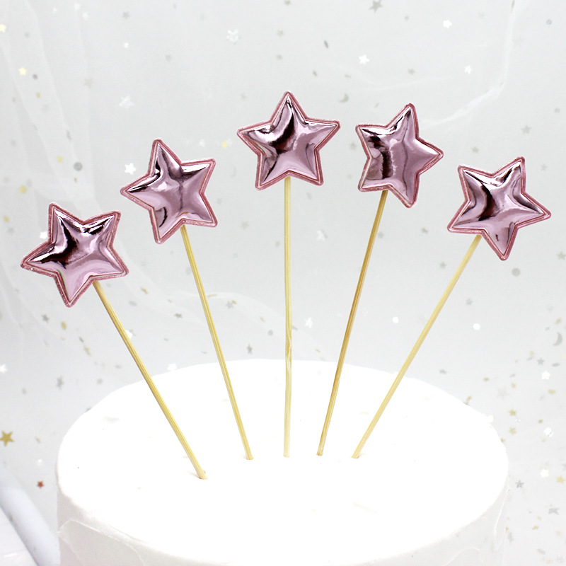 Five pointed star pink