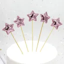 Five Pointed Star Pink