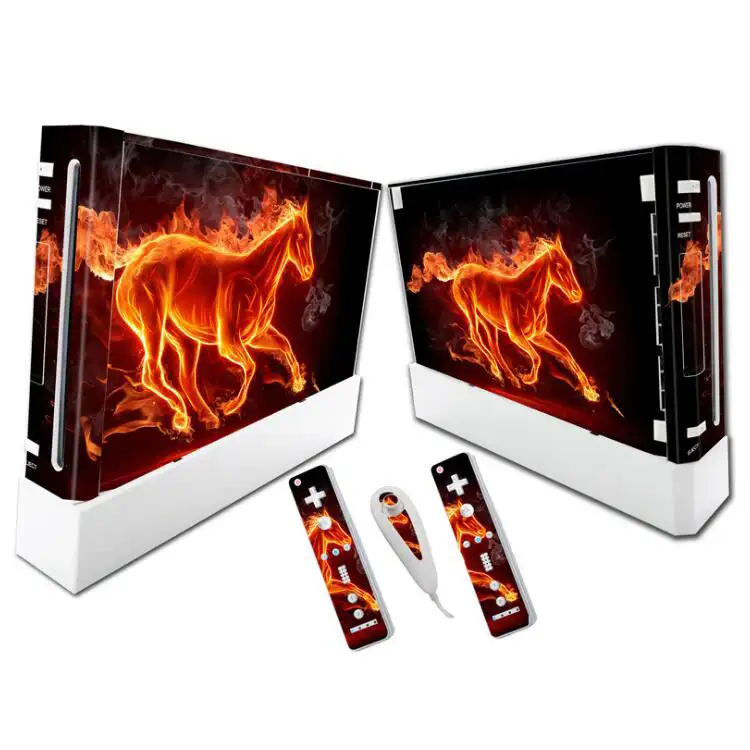 For Wii Console And 2 Remotes Decal