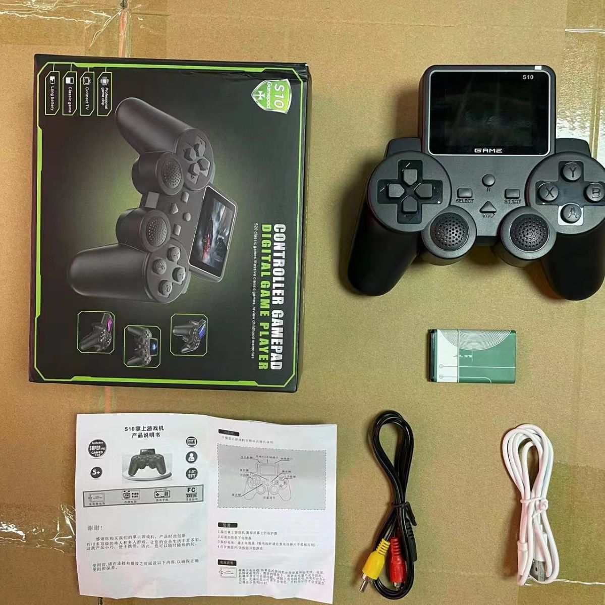 Title 1, Afstandsbediening Handvat Handheld S10 Game Con...