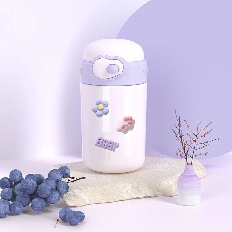 Portable Stainless Steel Children's Insulated Water Cup