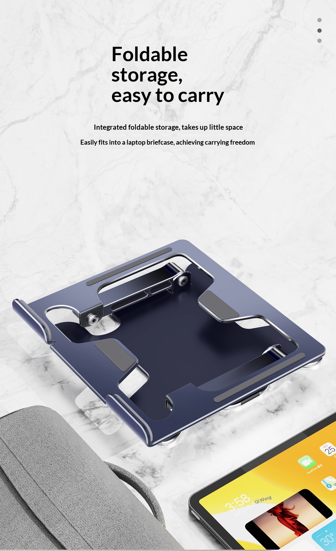 Only For Self Pickup Products - Notebook Stand With Adjustable Folding And Heat... 7